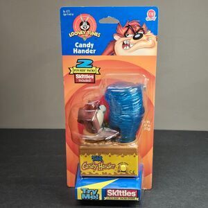 Tazmanian Devil Skittles Candy Hander NIP Vtg 1998 Looney Tunes Electronic